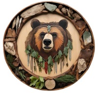 Wildkräuter.Trommelbau.Holzkunst